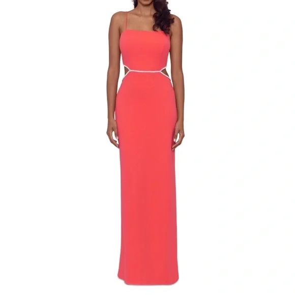 fitted lace wedding dress Amazon.com: Xscape Womens Fit + Flare Short Dress Pink Zippered Ruffled  Sleeveless V Neck Party V-Back Hemline Flounce 4 : Clothing, Shoes & Jewelry